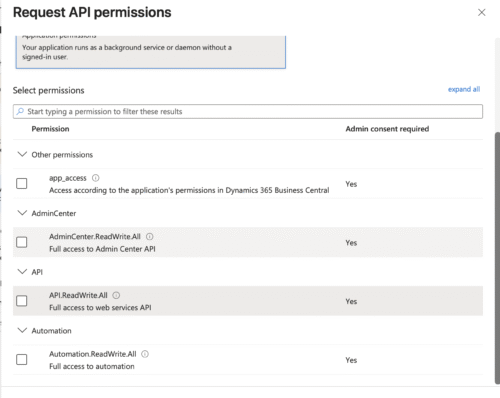 api permissions