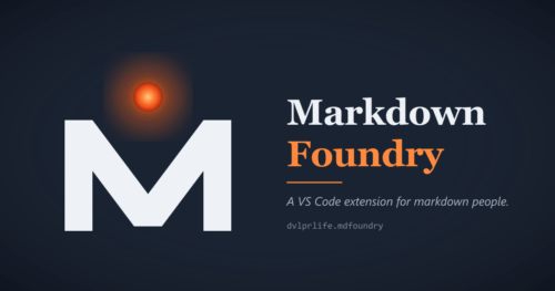 Markdown Foundry