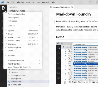 VS Code Activity Bar Position Options